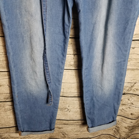 Abby Tie Front Mom Jeans Size 16.Waist approx: 19 inchesInseam approx: 27 inc - Picture 7 of 9